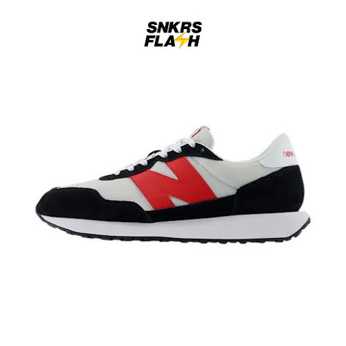 NEW BALANCE 237 Black Sepatu Sneakers Pria - MS237MCR - Size 44