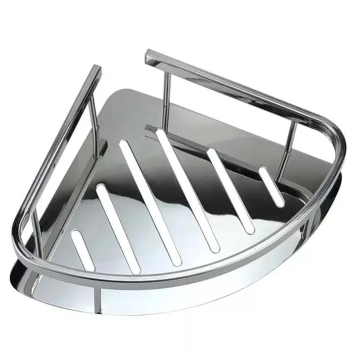 RAK SABUN SUDUT STAINLESS / RAK SABUN SUDUT STAINLESS/RAK TOILET SIKU