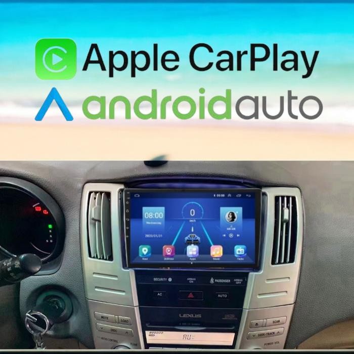 Terlaris Hu Android Untuk Toyota Harrier Lexus Rx300 Rx330 Rx350 Thn 2005+2011 Car Bluetooth Kabel