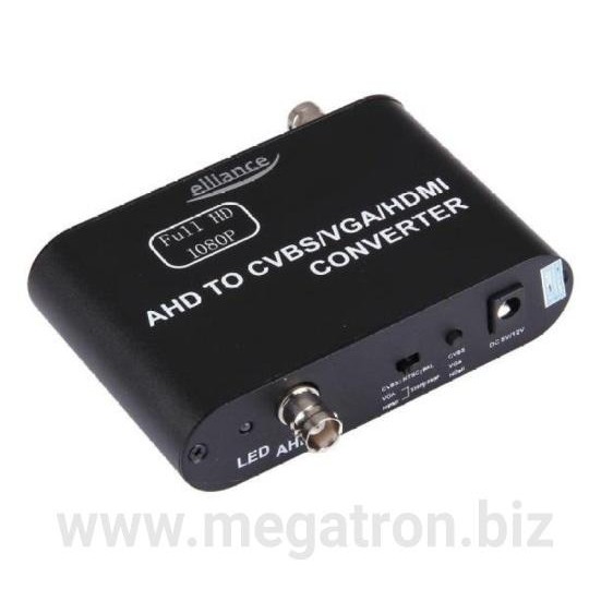 Terlaris Konverter Ahd Cctv Ke Hdmi / Vga / Cvbs Composite - Ahd Cctv Converter