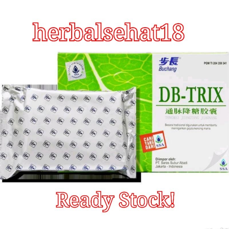 

Buchang DB - Trix / Diabetrix / Tongmai Jiangtang - Obat Diabetes [PREMIUM]