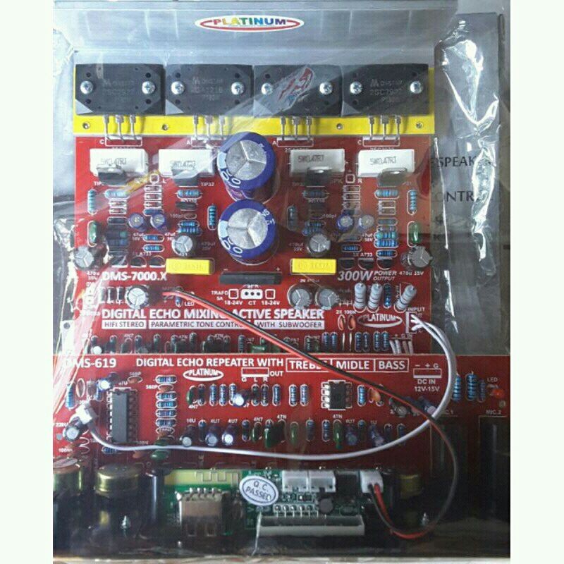 RB2233 KIT POWER AMPLIFIER MIXING MP3 BLUETOOTH DMS 7000 X