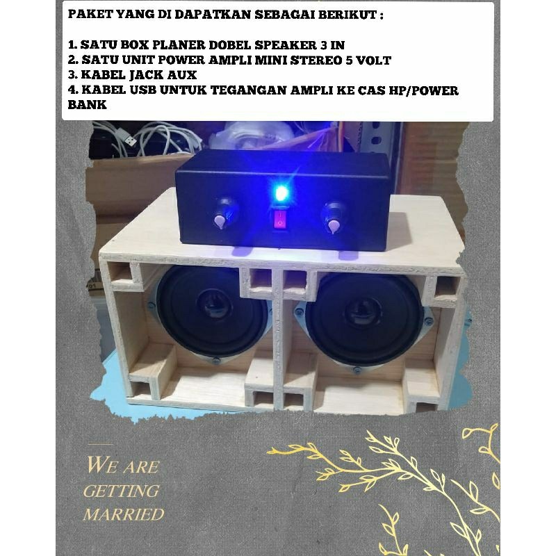 RB2233 Paket Miniatur Sound System