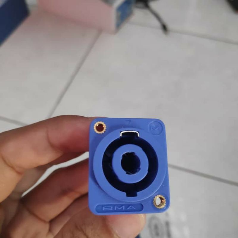 RB2233 satu set jack jek speakon BMA dan socket soket spikon BMA origina
