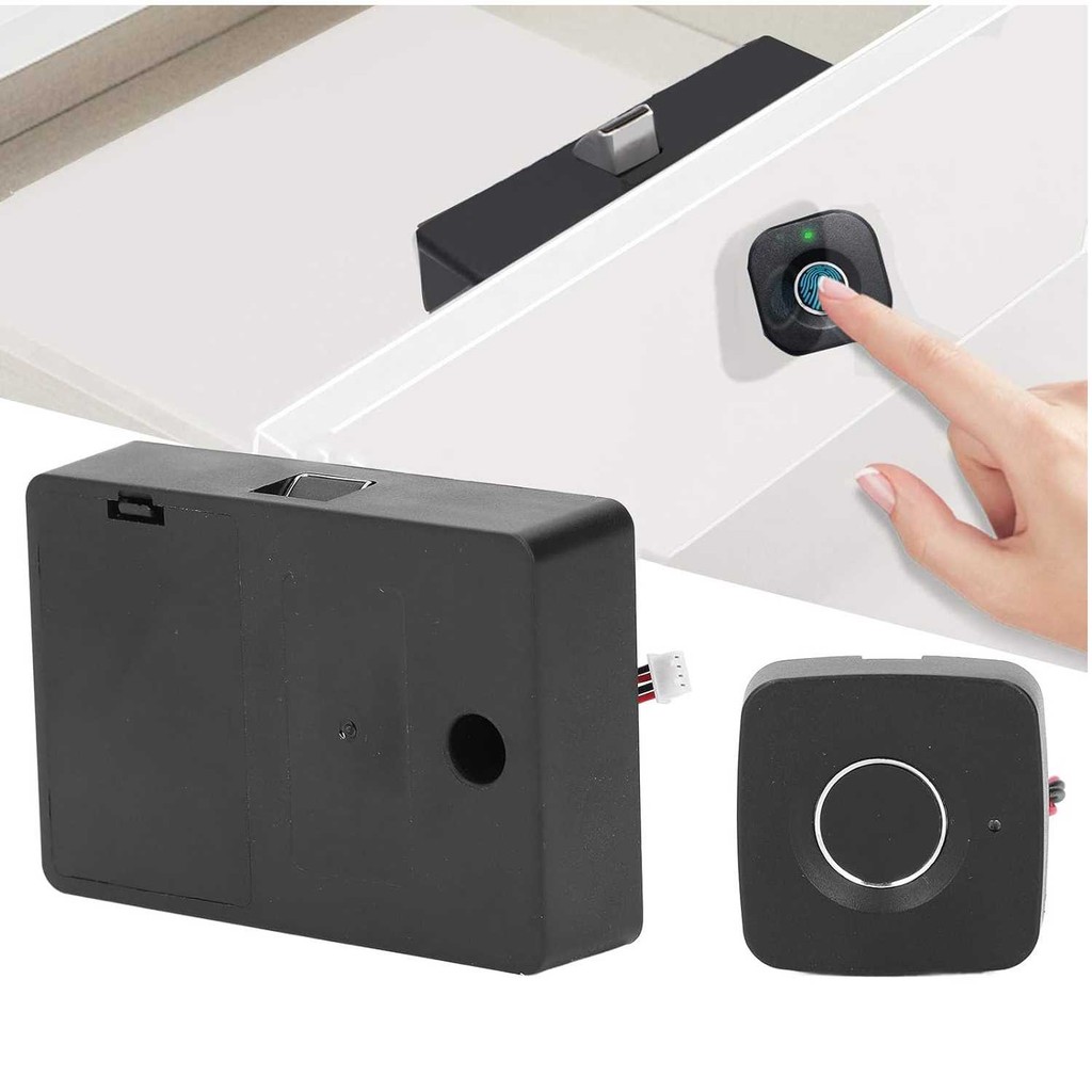 

Loker Kabinet Kunci Pintar Sidik Jari Kunci Kabinet Digital Smart Lock Cabinet Locker Fingerprint Digital Cabinet Lock Warna Hitam