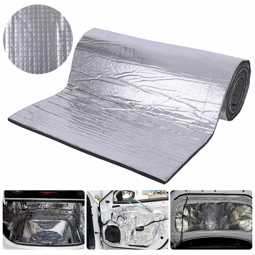 

Peredam Kebisingan Mobil Aluminium Foil Isolasi Kebisingan 2M 50cm Car Noise Dampener Aluminum Foil Noise Insulation 2M 50cm Warna Silver Ketebalan 10mm