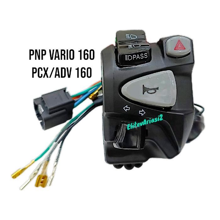 PREMIUM Promo Saklar Kiri Motor PNP Vario 160 ADV PCX Saklar Holder Kiri Universal Motorcycle
