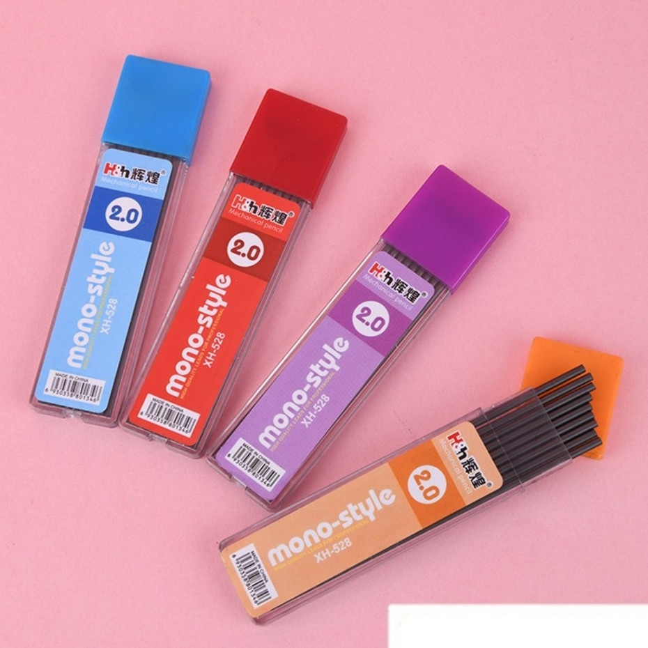 

BARU APEN REFILL PENSIL MEKANIK CETEK PREMIUM QUALITY UKURAN 2.0 ISI ULANG PENCIL ISI 9 PCS ALAT