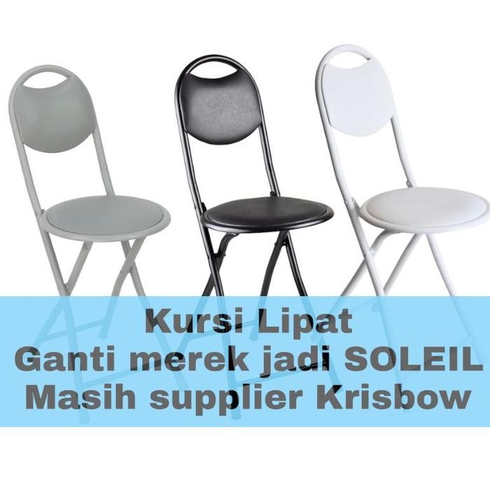 PREMIUM [JAKARTA] ORI KURSI LIPAT KRISBOW ORIGINAL BESI RINGAN SHALAT/SHOLAT