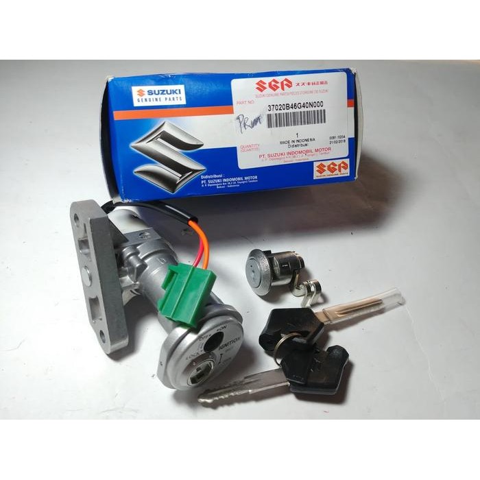 PREMIUM Kunci Kontak Skydrive Set Kunci Jok Original Suzuki