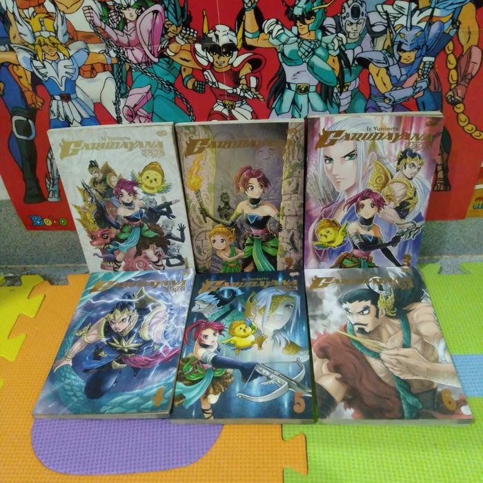 PREMIUM komik full set garudayana saga 1-6 + garudayana saga edisi spesial