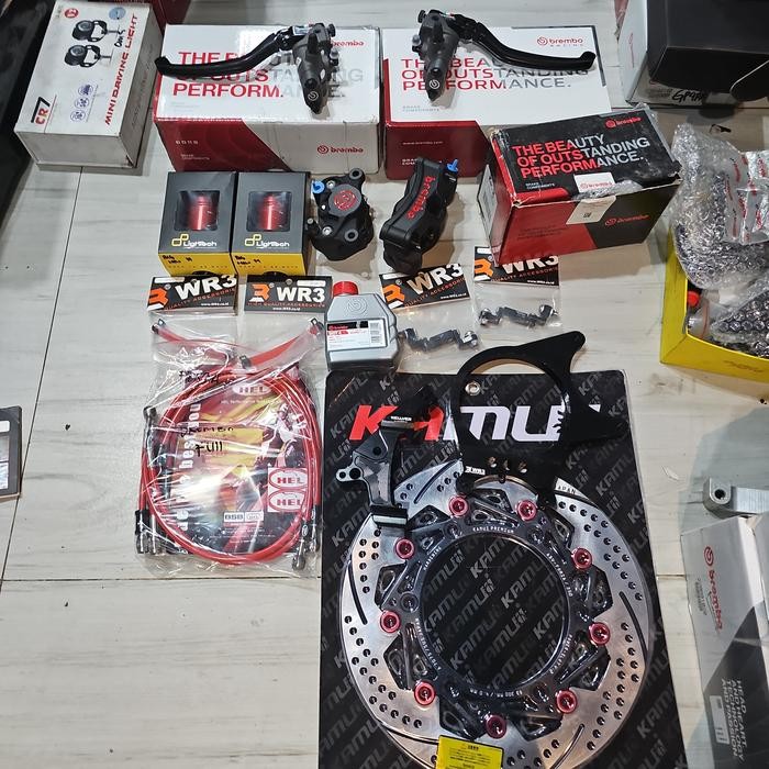 PREMIUM Paketan Komplit Brembo Set Honda Forza 250 300 Original Full Set