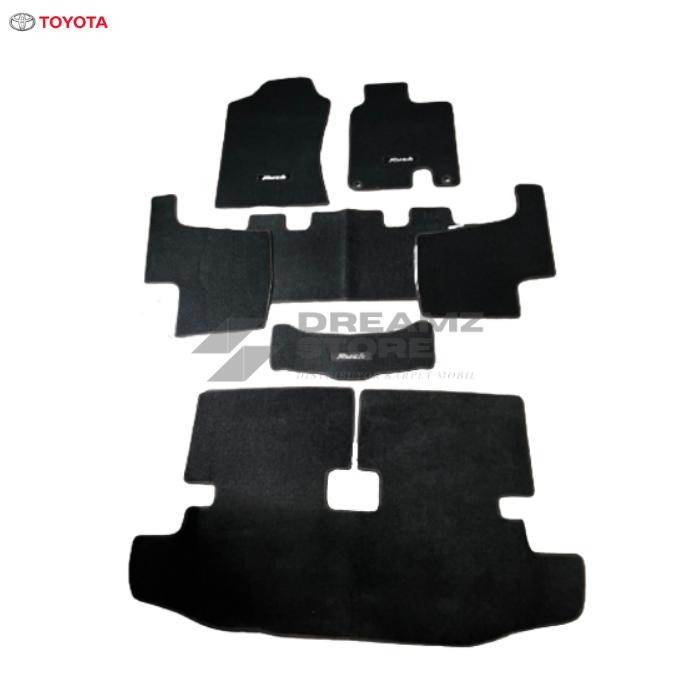 PREMIUM ORIGINAL KARPET MOBIL TOYOTA RUSH - BLUDRU FULL SET