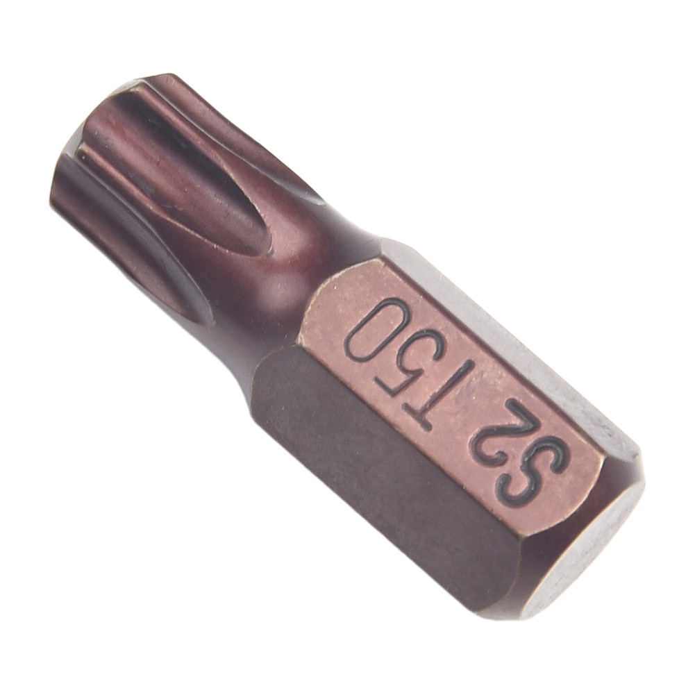 1 Buah 30Mm Bit Obeng Torx 10Mm Kepala Batch Magnetik Batang T20 T25 T30 T40 T45 T50 T55 untuk Bit S