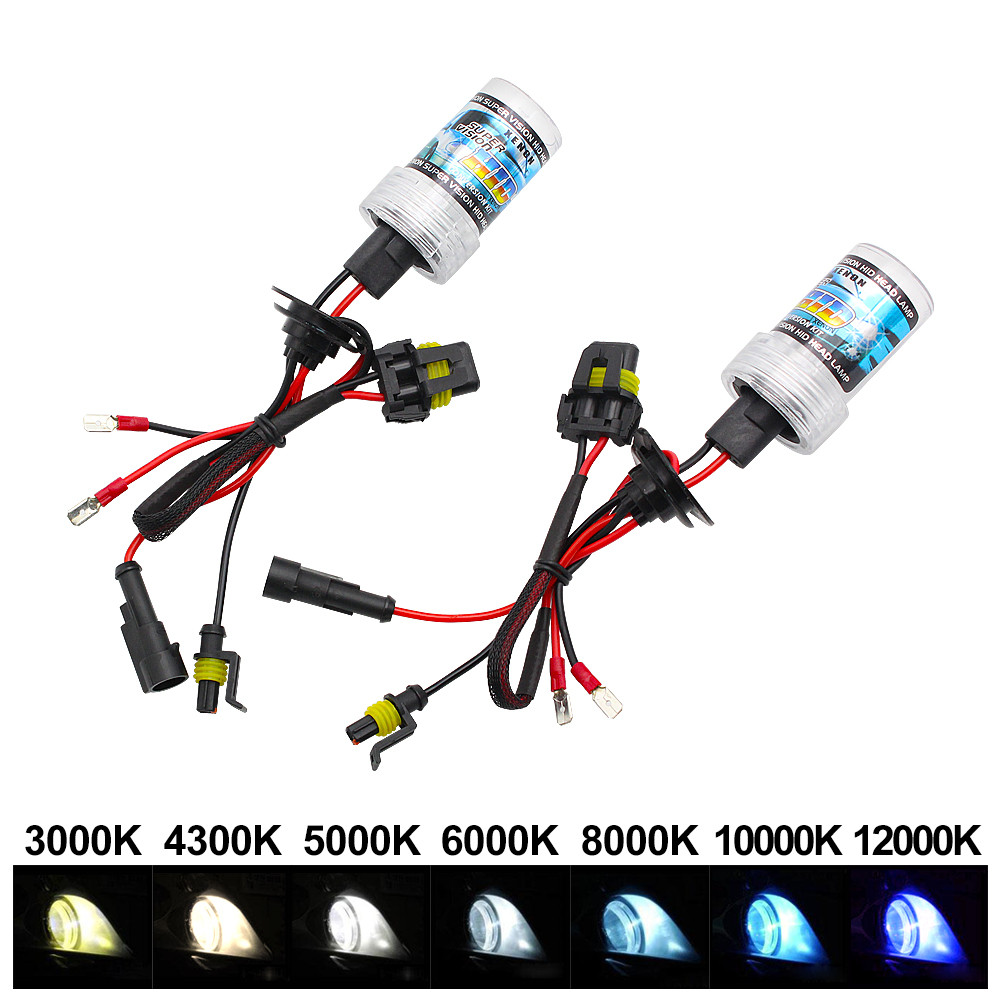 2X35W 55W H1 H3 H7 H11 9005 9006 HID Lampu Bohlam Xenon 12V Lampu Kepala Xenon Mobil Otomatis 4300K 