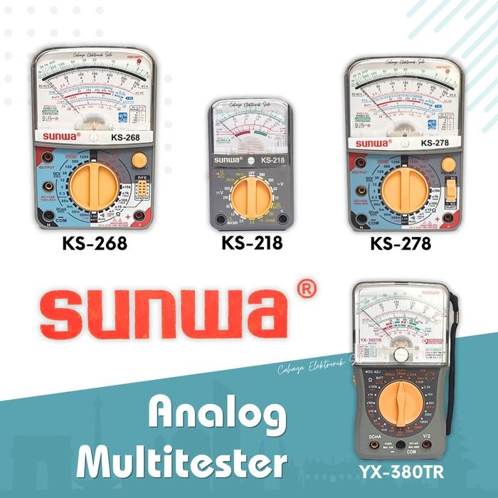 Multitester Multimeter Analog Winner 268