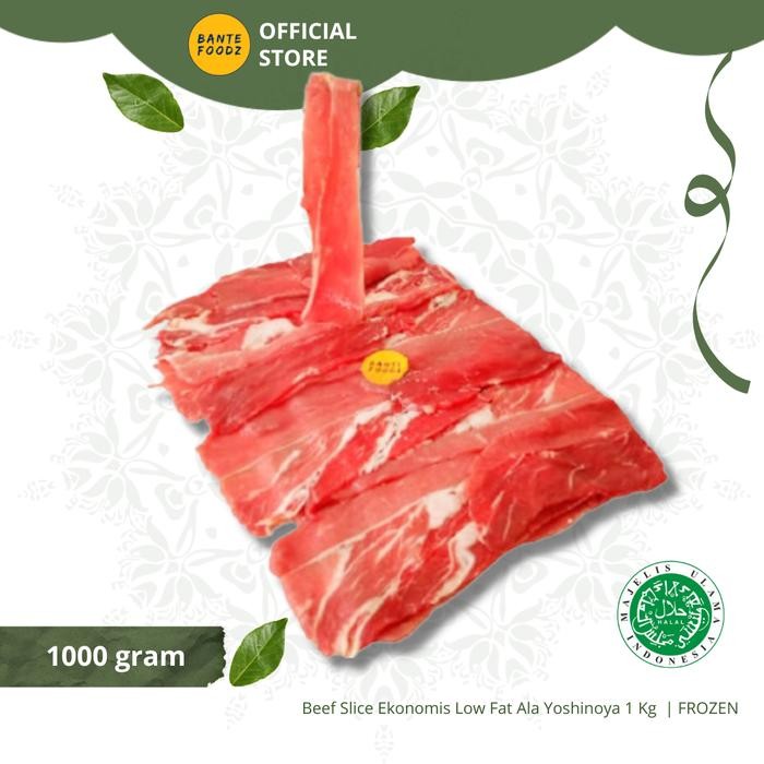 

Daging Slice Sukiyaki/Beef Slice Ala Yakiniku Ekonomis 1 Kg