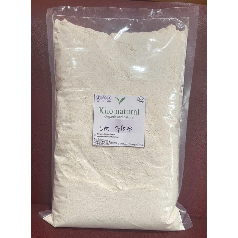 

SANS Tepung Oat Halus 1kg / Exstra Fine Oat Flour / Oatmeal Powder 1kg