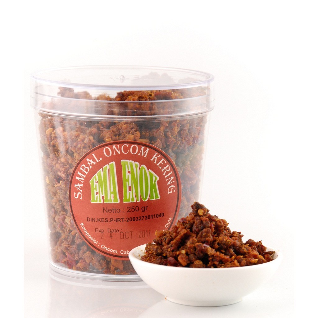 

SANS Sambel Kering Oncom Pedas Ma Enok