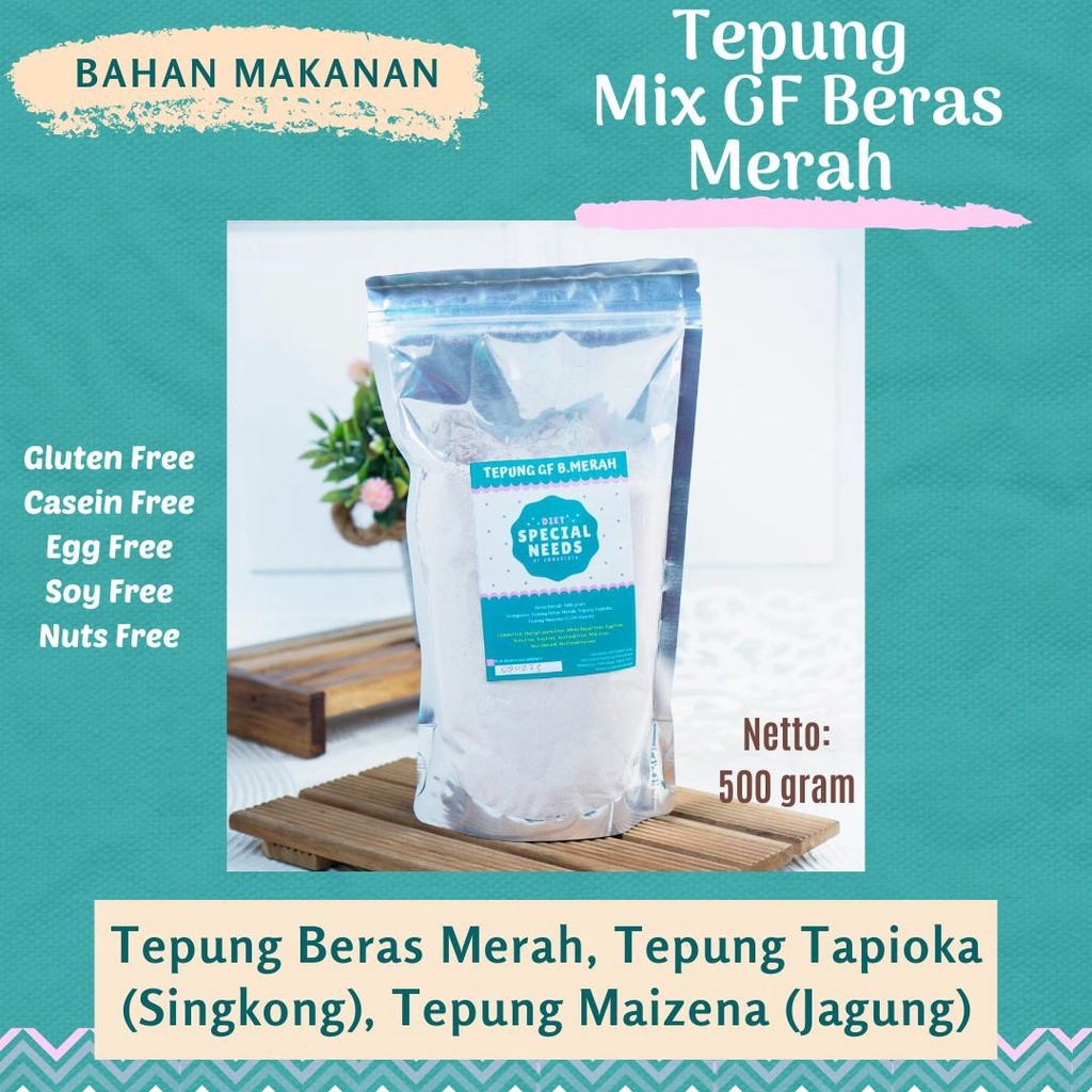 

SANS Tepung Gluten Free pengganti terigu untuk aneka hidangan