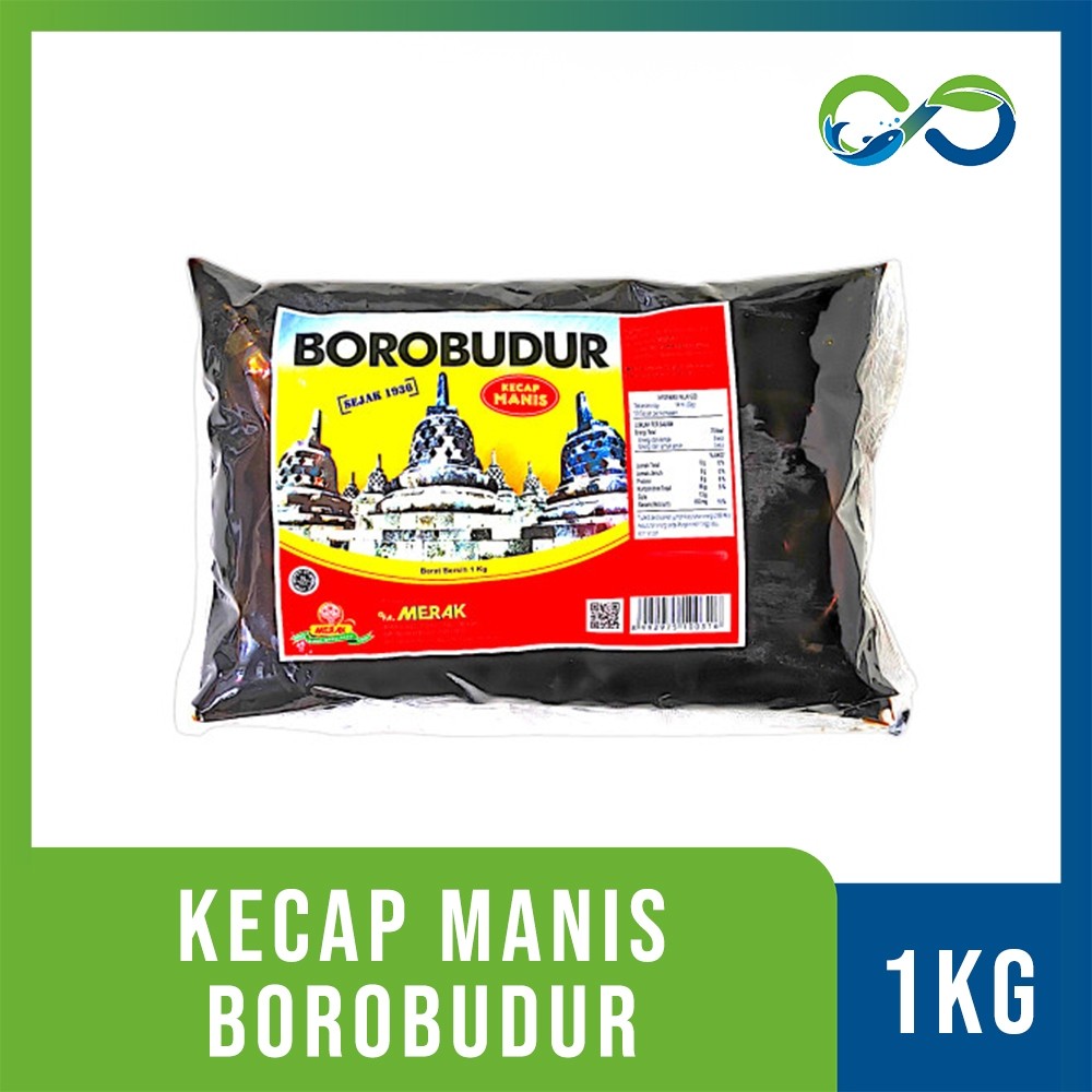

SANS [Aqua Eco Farm] BOROBUDUR Kecap Manis Bantal 1kg Bandung