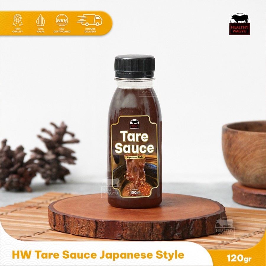 

SANS Japanese Tare Sauce Halal 120ml Healthy Wagyu