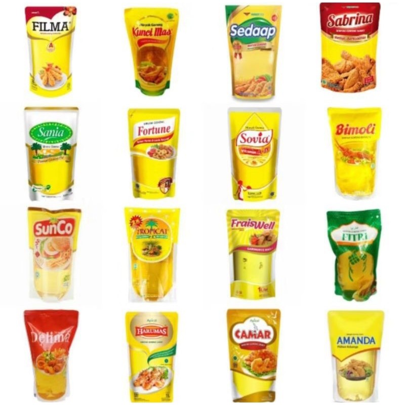 

SANS Minyak Goreng 2 Liter Merk Random Pilihan Kelapa Sawit