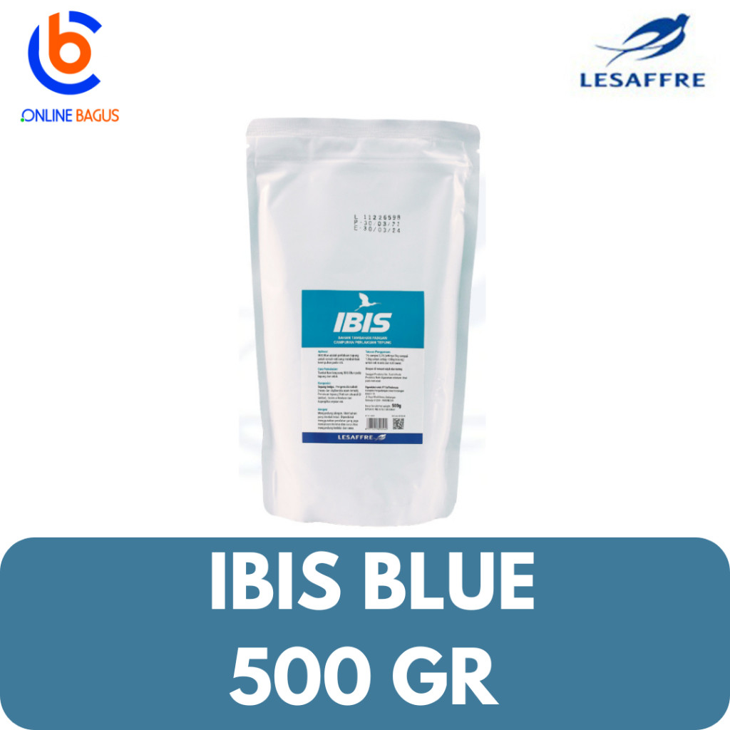 

SANS IBIS BLUE, Pelembut Roti 500 GR