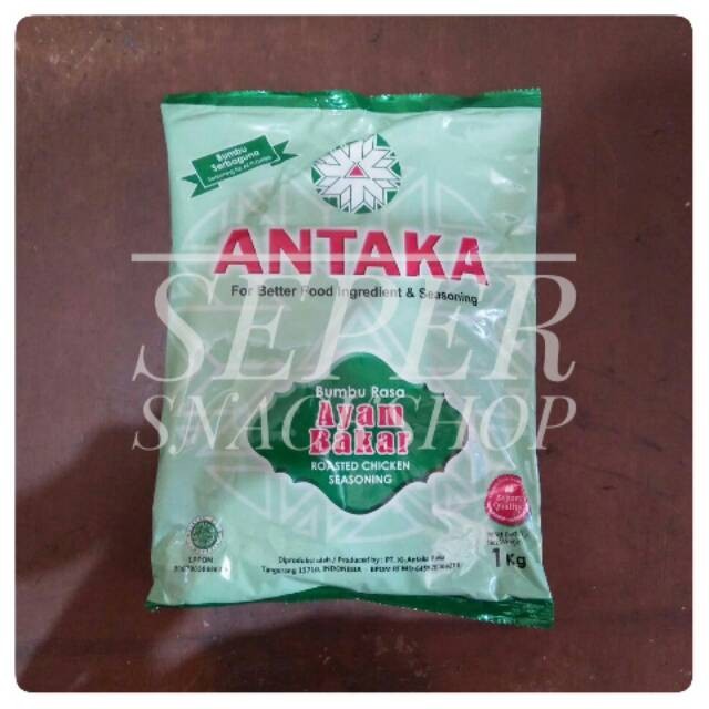 

SANS Bumbu Tabur Instant / Bumbu Masak / Bumbu Tabur Aneka Rasa Antaka Ayam Bakar 1 KG