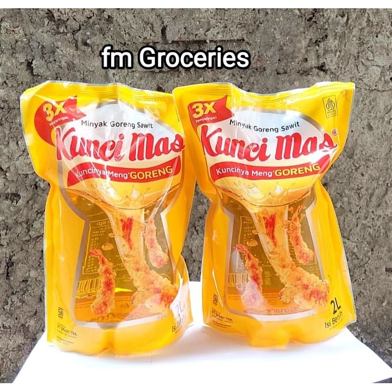 

SANS Kunci Mas Minyak Goreng 2 Liter minyak Goreng Kunci Mas
