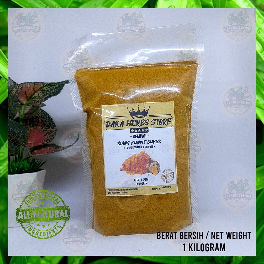 

SANS Biang Kunyit Bubuk/ Induk Kunyit Bubuk (1 Kilogram)