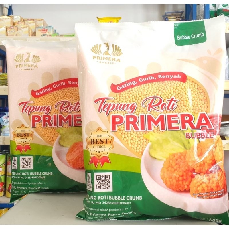 

SANS Bubble Crumb Primera 500Gr / Tepung Roti Bulat / Bubble Breadcrumb / Tepung Krispi
