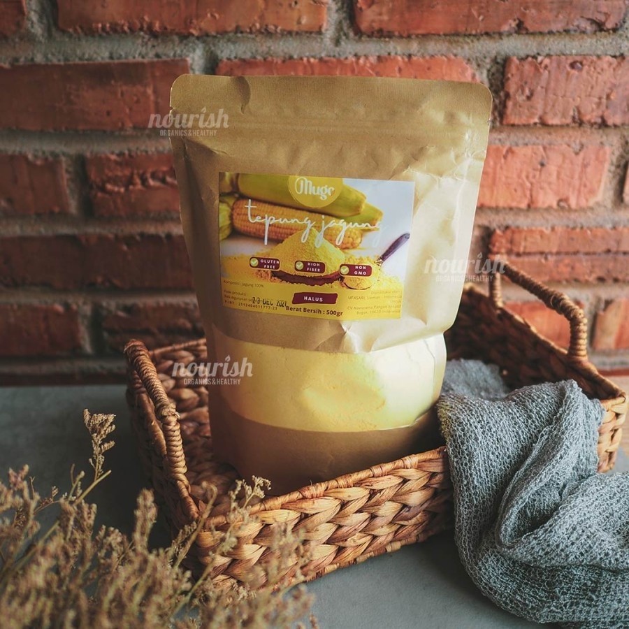 

SANS Mugo Tepung Jagung Halus (Polenta Fine) 500gr Non GMO