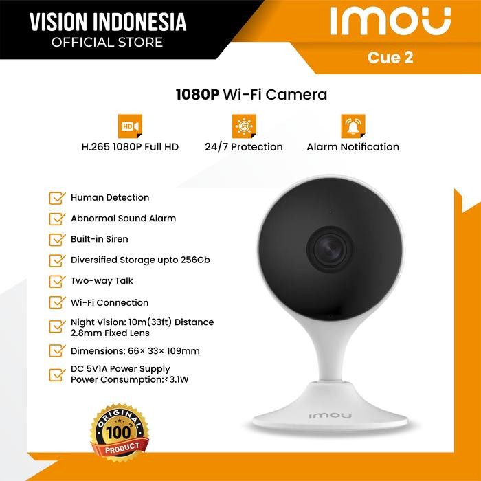 IMOU CUE 2 CCTV WIRELESS 1080P CCTV IMOU IP CAMERA IMOU CUE 2