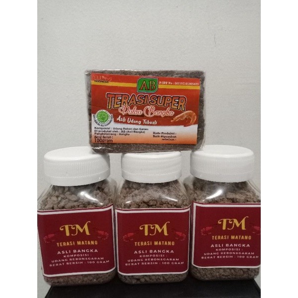 

SANS Terasi Matang Sangrai Asli Bangka Toboali (super AB)