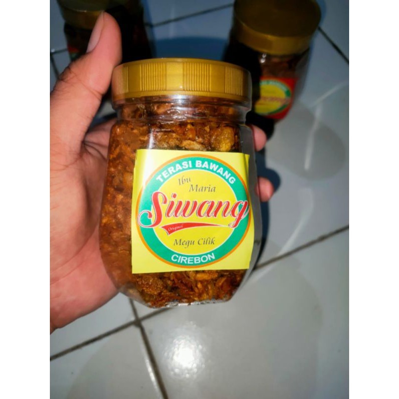 

SANS Siwang Sultan - Terasi Bawang Spesial IBU MARIA Khas Cirebon Lebih Kriuk & Lezat Kemasan 145