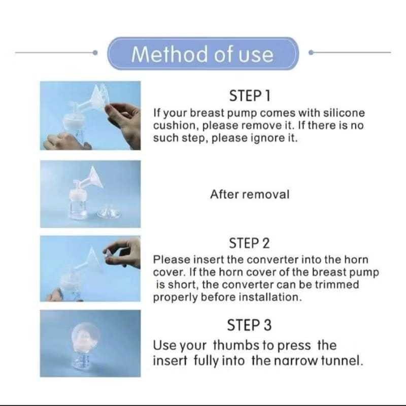 Kinmade Flange Cushion Selipan Corong Bantalan Corong