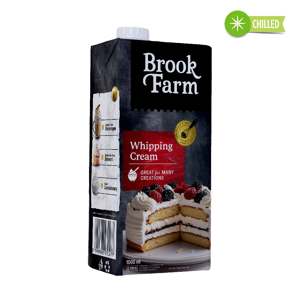 

BROOKFARM WHIPPING CREAM 1000 ML