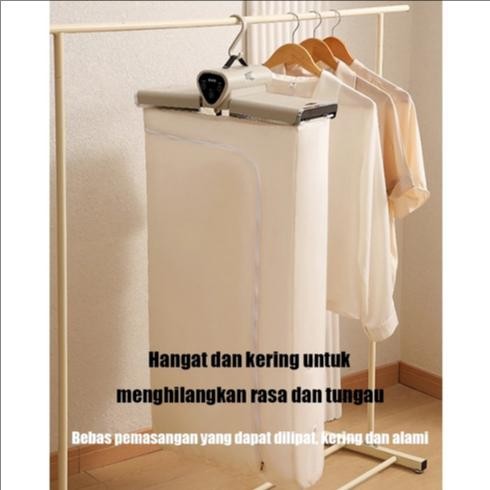 Pengering Pakaian Portabel Pemanas Pengering Pakaian Lipat Listrik Pengering Otomatis Kode 1081