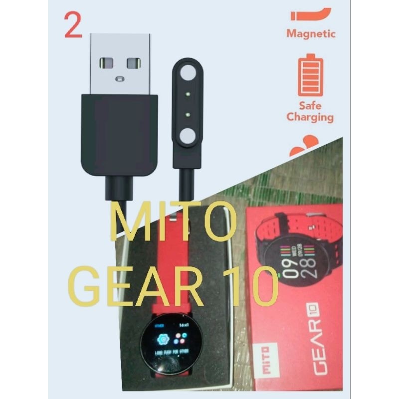 RB2233 Mito Gear 10 Smart Watch Kabel Charger Smartwatch Mito Gear 20 Mito Gear 10 Mito Gear 50