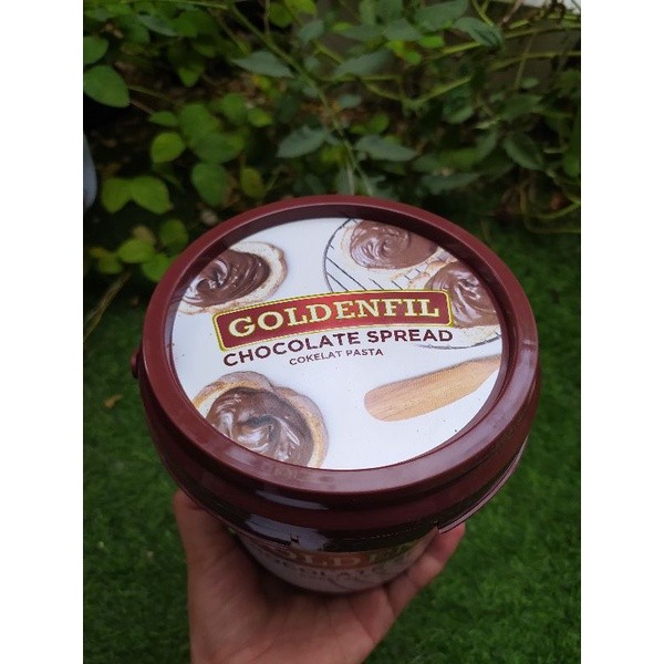 

RATU Selai Goldenfil Chocolate Spread 1 Kg - Selai Coklat Pasta Tanpa Crunchy - Cokelat Spread