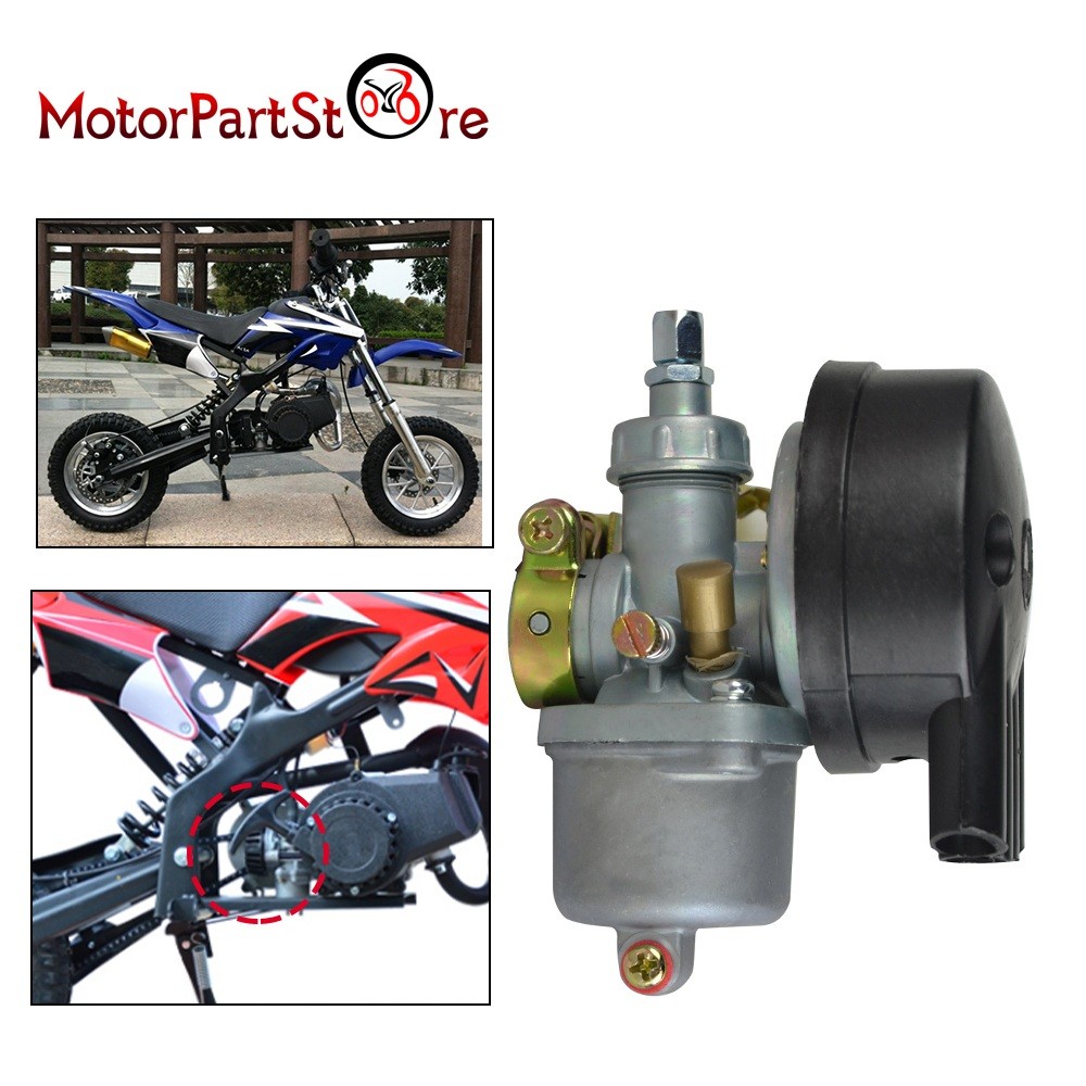 Karburator Mesin Sepeda untuk Sepeda Bermotor Mesin 49cc 60cc 66cc 80cc 2 Tak