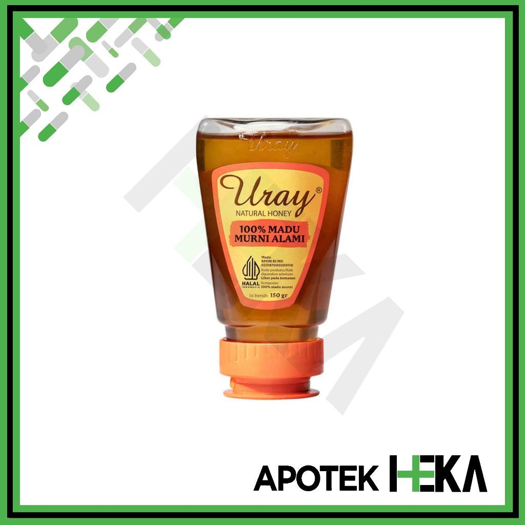 

RATU Madu Uray Squeeze Natural Honey 150 g - Madu Murni