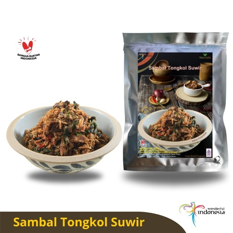 

Waxumi - Sambal Tongkol Suwir Kemasan Premium Aluminium Foil 250g