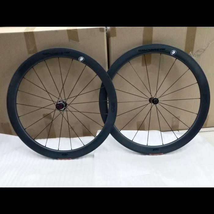 WHELLSET WINBREAK SUPER TEAM 700 C CARBON RIM BREAK 5CM SE SET