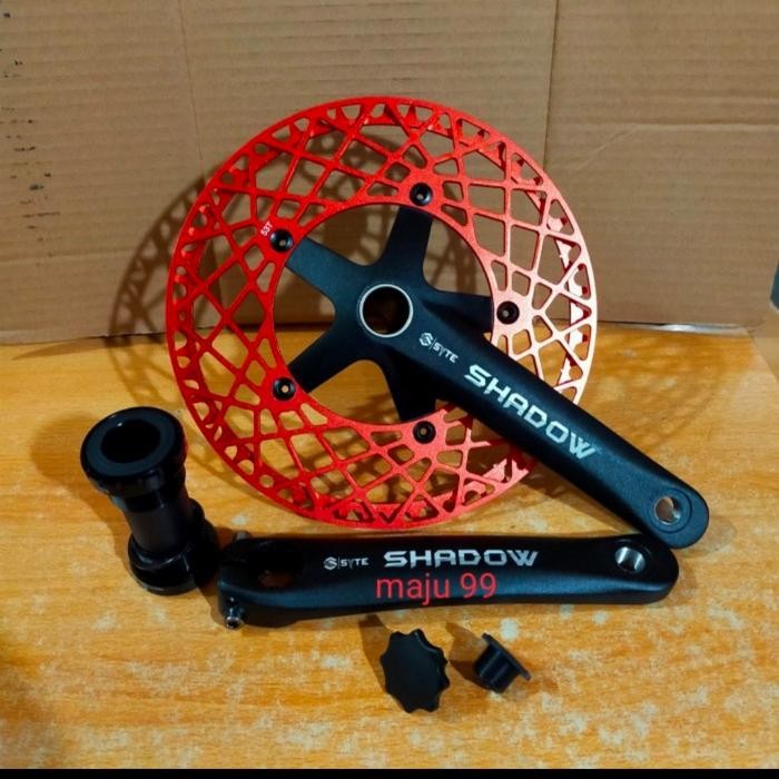 TOP PRODUK CRANKSET SYTE SHADOW 53/56/58 T HT 2 SYTE