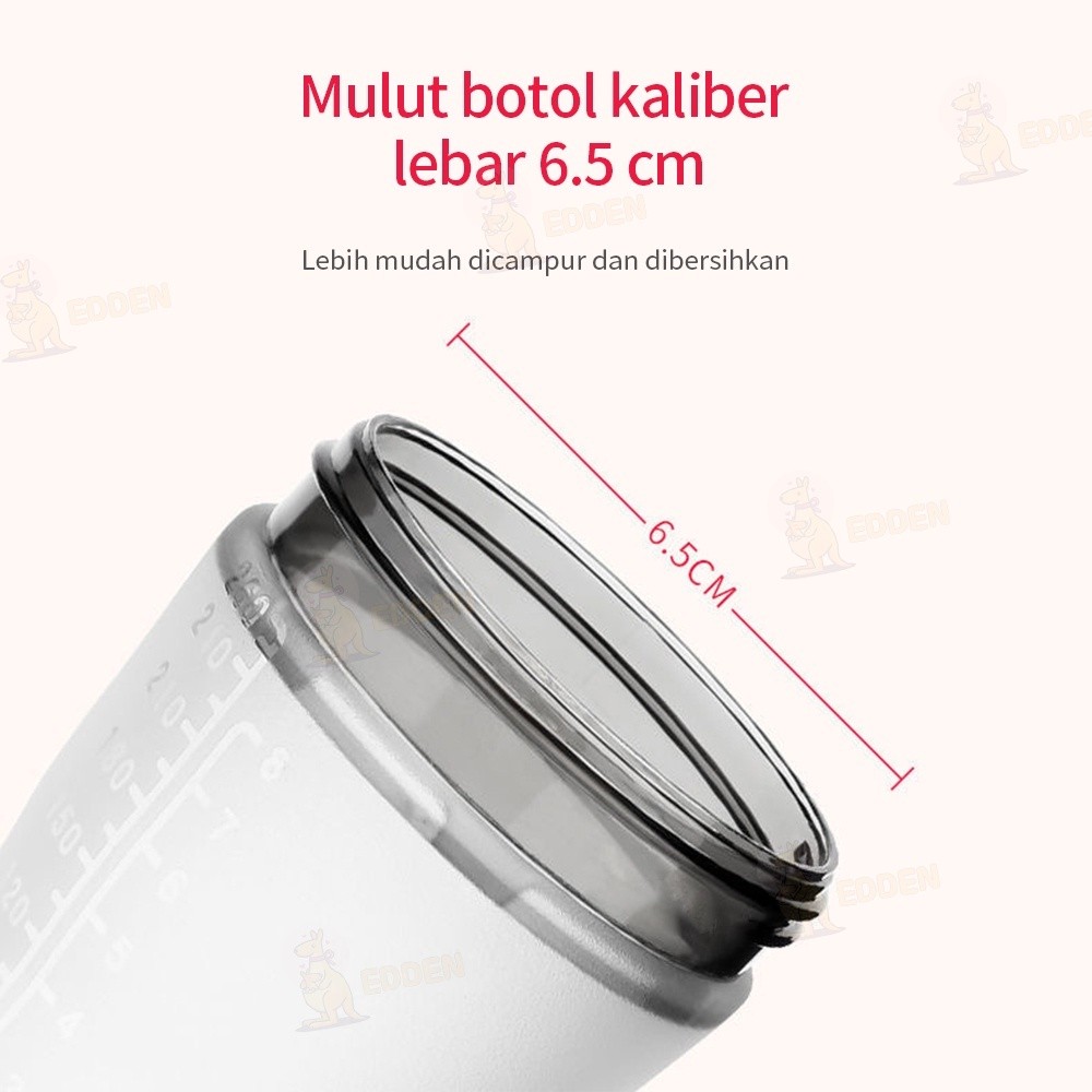 Edden Botol Susu Anti Kolik Dengan Sedotan Botol Bayi Anti Kolik BPA Free