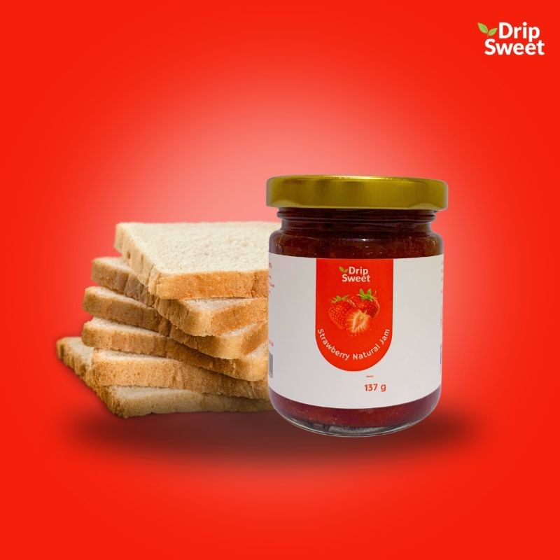 

DripSweet Natural Jam Selai 137gr - Strawberry