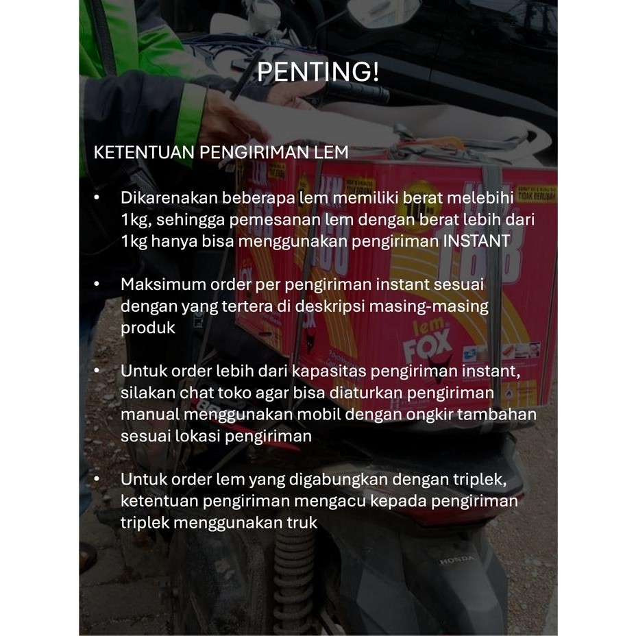 

Lem Putih Fox Pvac 10Kg (Ember)