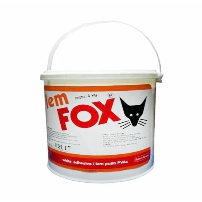 

Lem Putih Lem Kayu Lem Pvac Lem Fox 4Kg